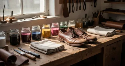 Choisir le bon kit de teinture pour redonner vie à vos chaussures en cuir