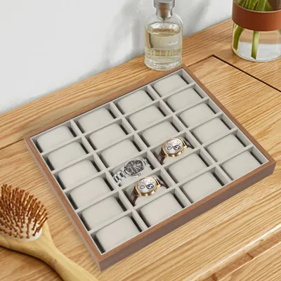 Boîte rectangulaire 24 montres à coussinets – image 2
