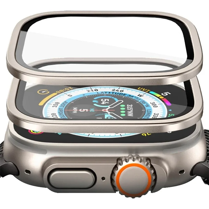 Boîtier et verre trempé pour montre 49 mm