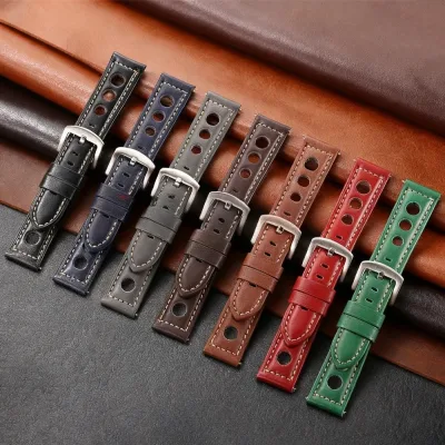 Bracelet de montre en peau de vache vintage – image 2