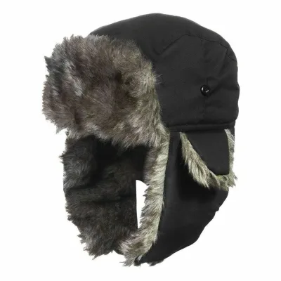 Chapeau trappeur chaud avec couvre-oreilles