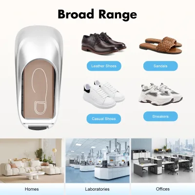 Distributeur de films couvre-chaussures argenté – image 2