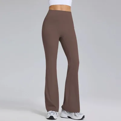 Legging taille haute évasé sans coutures – image 2