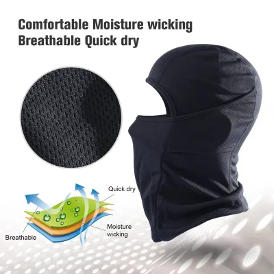 Masque de ski intégral unisexe, tricoté – image 3