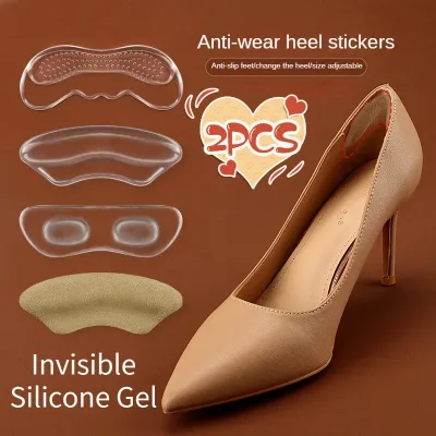 Patchs de talon en silicone transparents – image 2