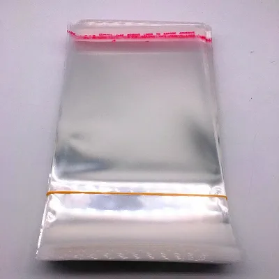 Sachets plastique transparents refermables