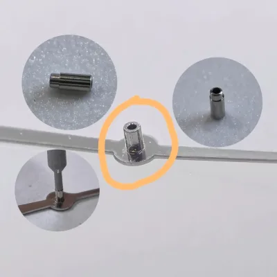 Tube de seconde aiguille pour mouvement de montre